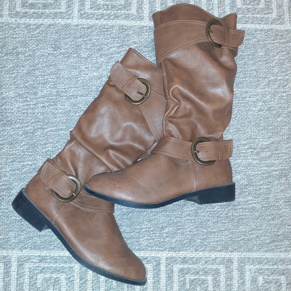 Tan Boots